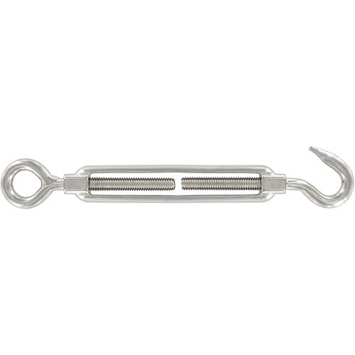 Clamping lock stainless steel A4 with eyelet and hooks Standard 1