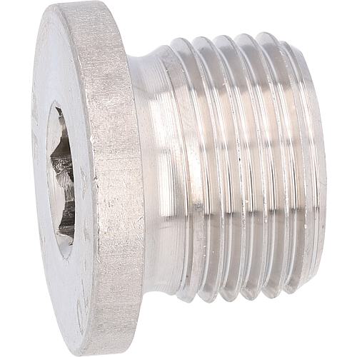 Locking screws with collar and hexagonal socket DIN 908 A2 M 22X1.5 compliant with DIN 13 PU: 25