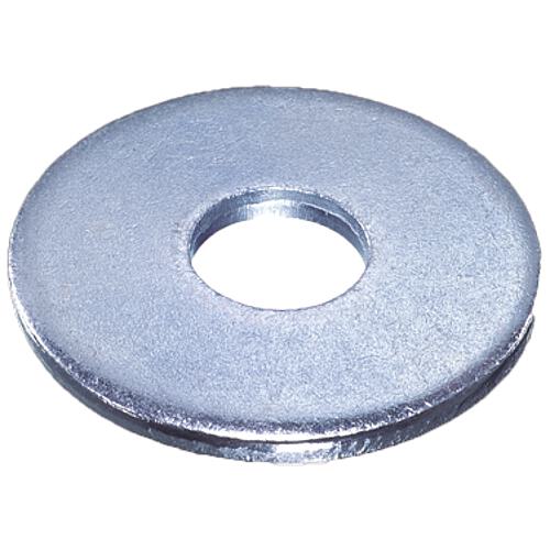 R-shape washers, galvanised