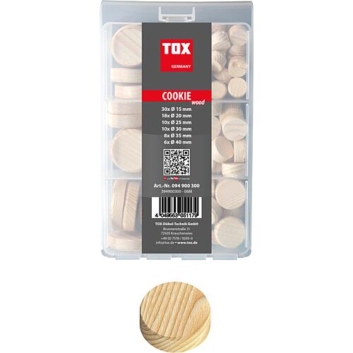Mini-ensemble bois biscuit TOX 82 pièces Standard 1