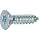 Countersunk self-tapping screw with I-star, galvanised Standard 1