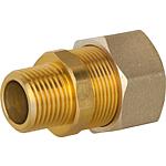 Transition screw connection external thread