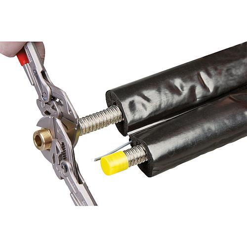 QuickFix-Pro Wellrohrverschraubung (Steckfitting) Anwendung 3