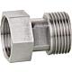 Connection fitting union nut x ET, stainless steel