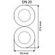 Solar-Flexrohr 2 in 2, DN 20 Standard 4