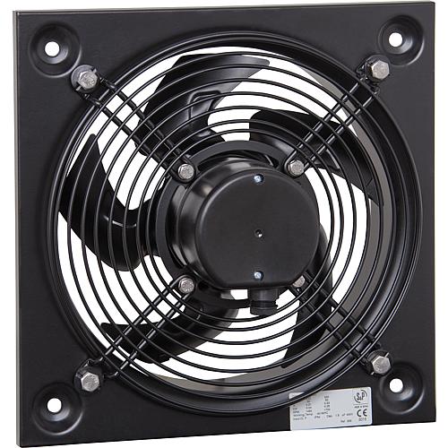 Axial wall fan HXBR (V = up to 8770 m³/h) Standard 1