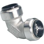 Push fittings for stainless steel pipes
