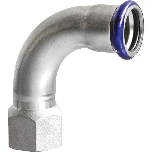 Stainless steel press fittings, M contour, junction elbow 90° (i/IT)