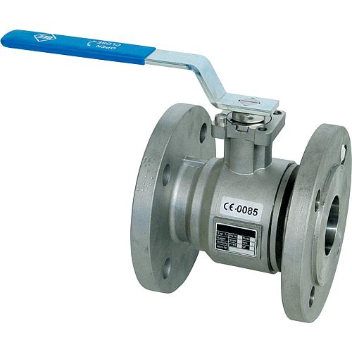 Flange ball valve, stainless steel Standard 1