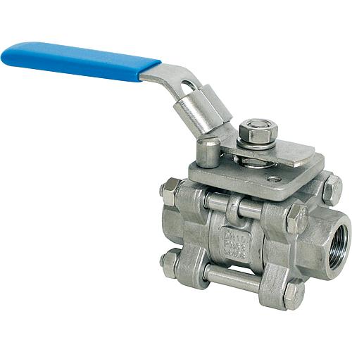 Joint ball valve 3-piece, 64 bar and 40 bar from DN 65 (2 1/2") Standard 1