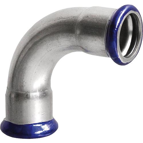 Edelstahlpressfittings M Kontur, Bogen 90° (i x i) Standard 1