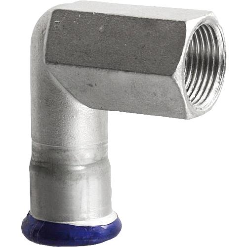 Stainless steel press fittings, M contour, junction elbow 90° (i/IT)