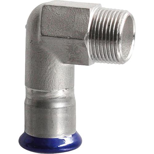 Stainless steel press fittings, M contour, junction elbow 90° (ET) Standard 1