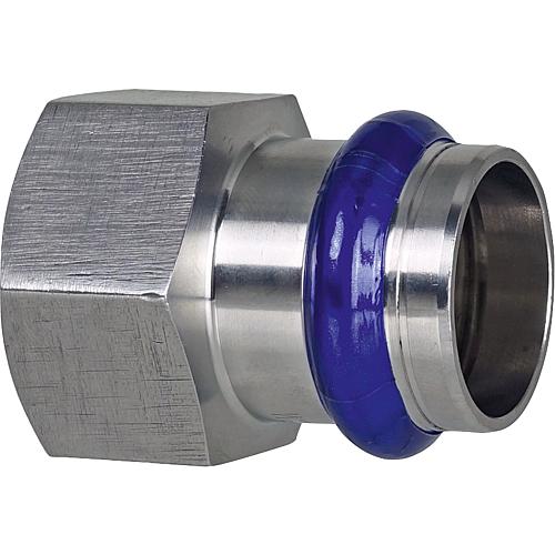Stainless-steel press fittings, V-contour, transition sleeve (IT) Standard 1