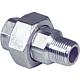 Stainless steel threaded fitting screw connection (IT x ET) Standard 1