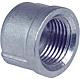 Stainless steel threaded fitting round cap (IT) Standard 1