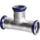 Stainless steel press fittings, M contour, T-piece (i/i/i) Standard 1