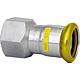 Gas IT transition sleeve stainless steel press fitting