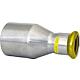 Gas reducing piece stainless steel press fitting Standard 1