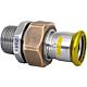 Gas straight screw connection (ET) stainless steel press fitting Standard 1