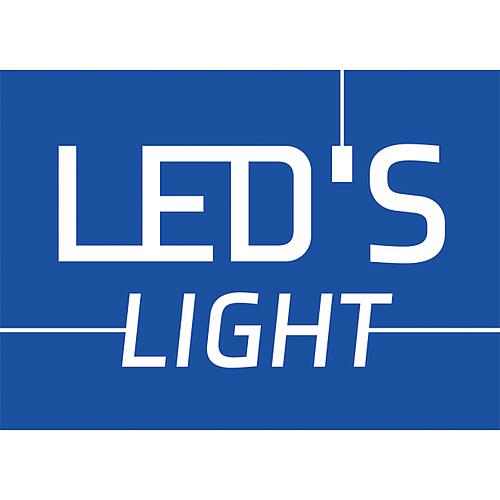 Lampe LED solaire sur pied 565 Logo 1